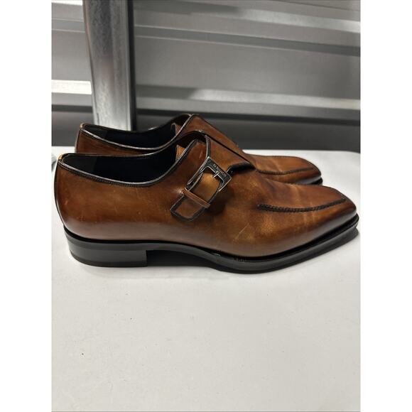 Di Bianco Single Monk Strap Shoes 12 US 45 EU Men\'s main image 9